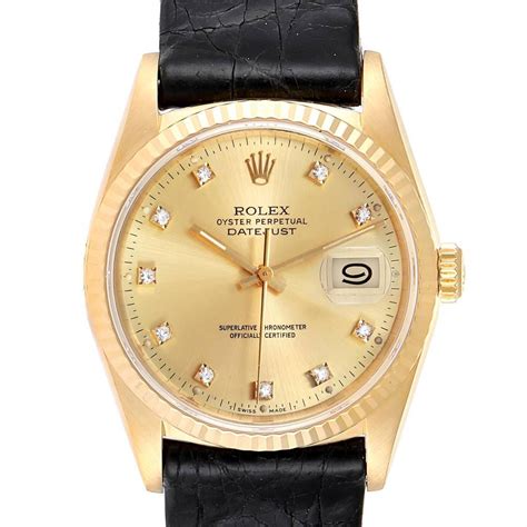 rolex datejust 16238 gold|rolex datejust con brillanti prezzo.